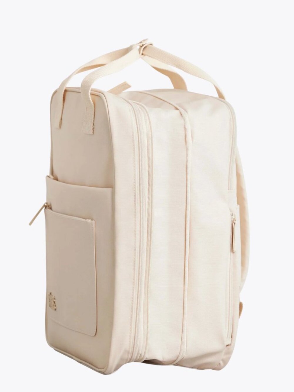 BEIS The Expandable Backpack (Beige) - Picture 3 of 14